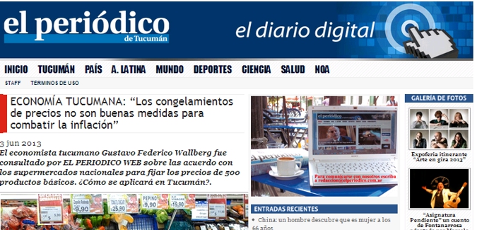 Entrevista a Gustavo F. Wallberg