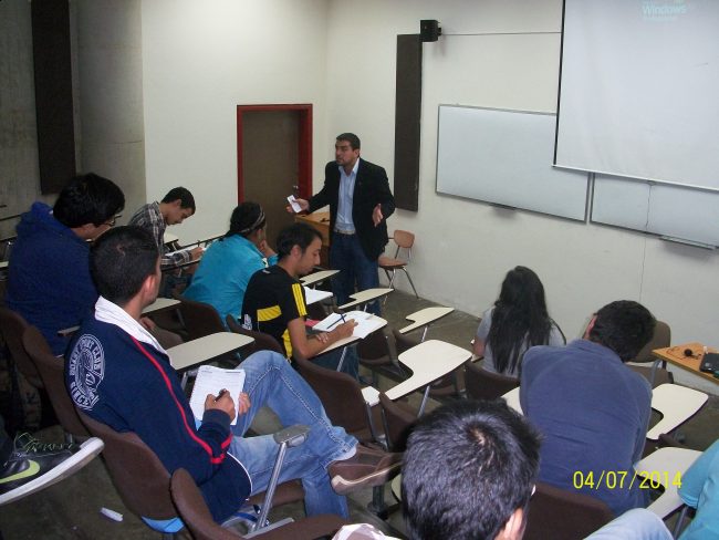 Cursos en la UCV y Universidad Metropolitana de Venezuela