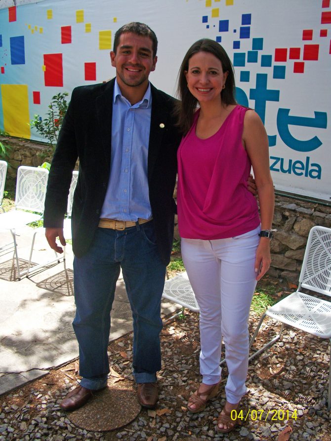 Reunión con María Corina Machado