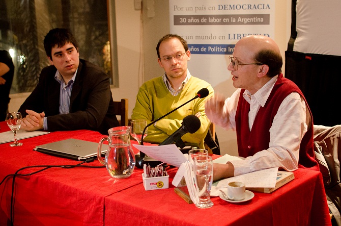 Nahuel Rios, José Bercoff y Gustavo F. Wallberg