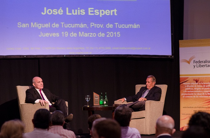 José Luis Espert. Populismo Industrial vs libre comercio. 