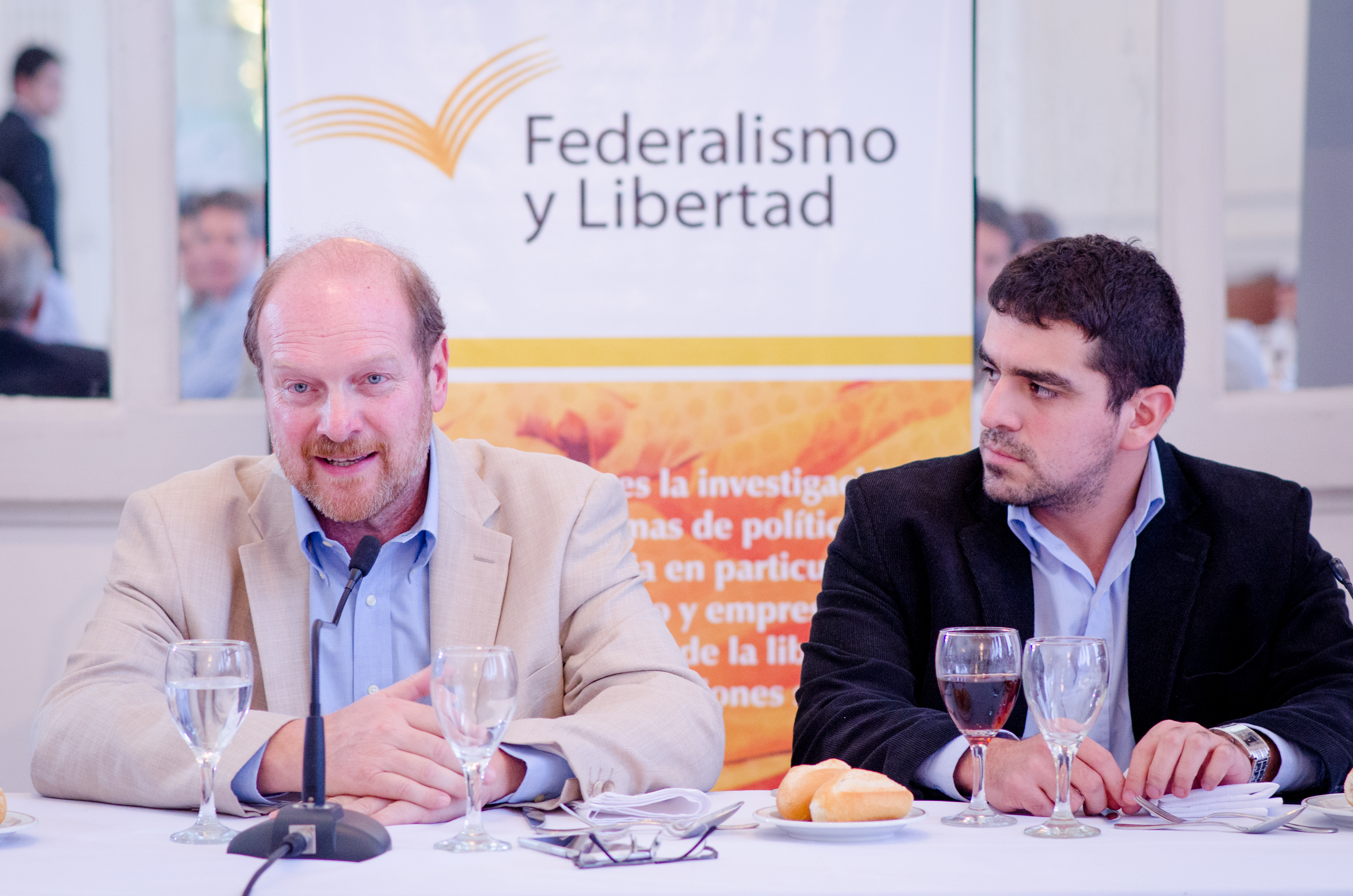 Almuerzo de trabajo junto a Gustavo Grobocopatel: los desafíos de la política y los negocios