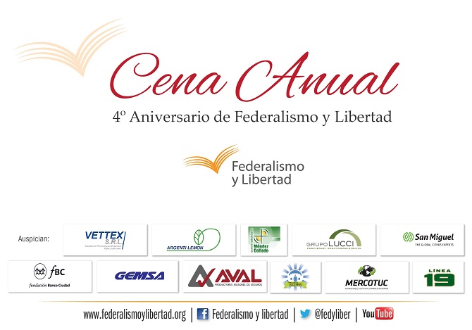 Federalismo y Libertad Cena Anual
