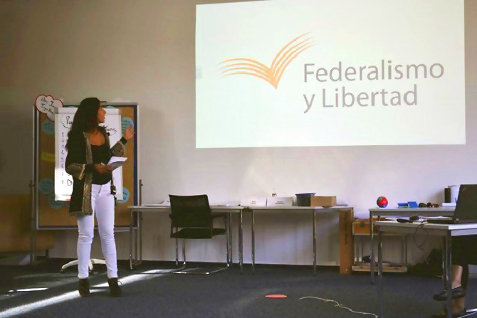 Federalismo y Libertad participó en Alemania del seminario: “Fortalecimiento de ONGs