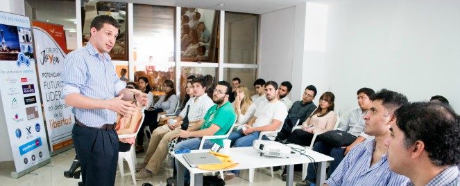 Yamil Santoro dictó el taller “Emprendedorismo Político” en la sede de #FyL