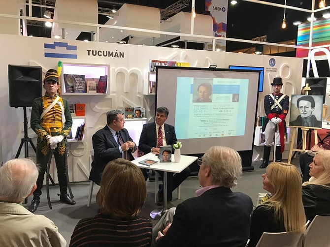 Presentación de la obra sobre José Ignacio Thames en la 43º Feria Internacional del Libro de Buenos Aires