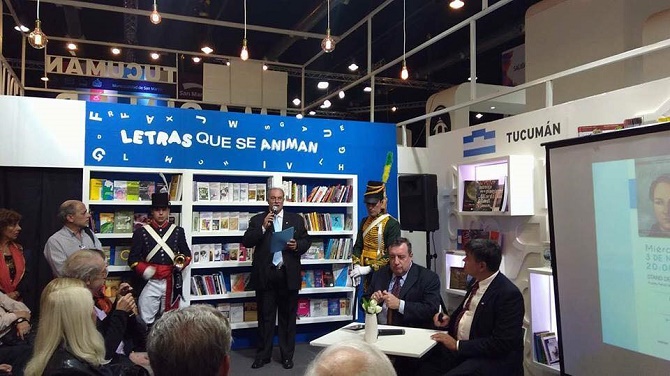 Presentación de la obra sobre José Ignacio Thames en la 43º Feria Internacional del Libro de Buenos Aires