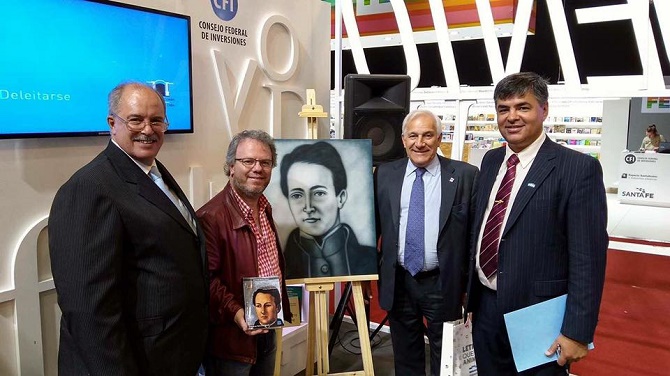 Presentación de la obra sobre José Ignacio Thames en la 43º Feria Internacional del Libro de Buenos Aires