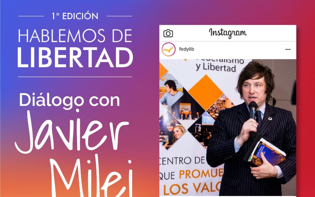 Diálogo con Javier Milei en Instagram