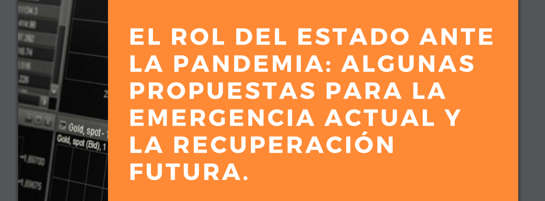 Propuestas para la emergencia actual