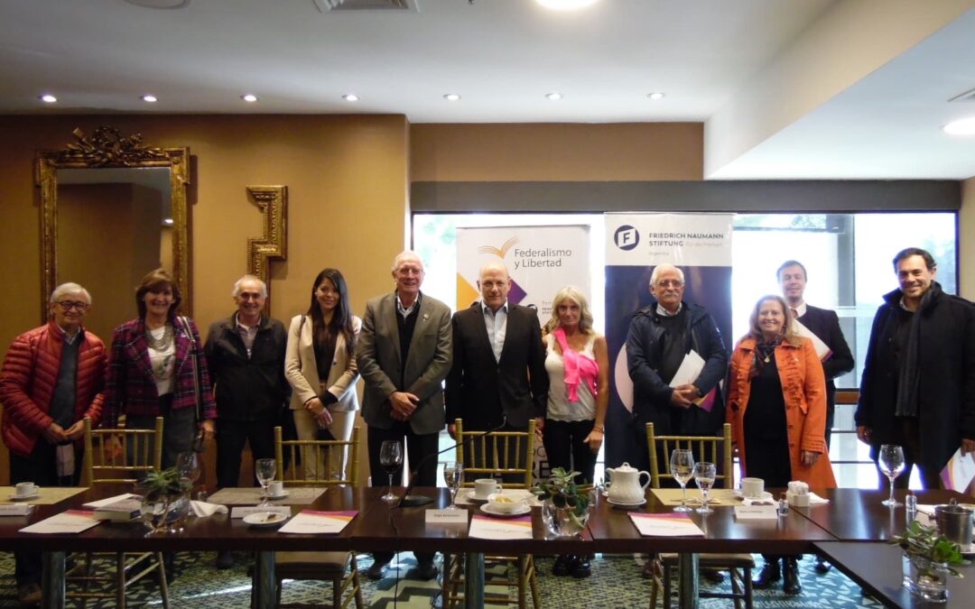 Sergio Berensztein en Salta: Almuerzo de trabajo