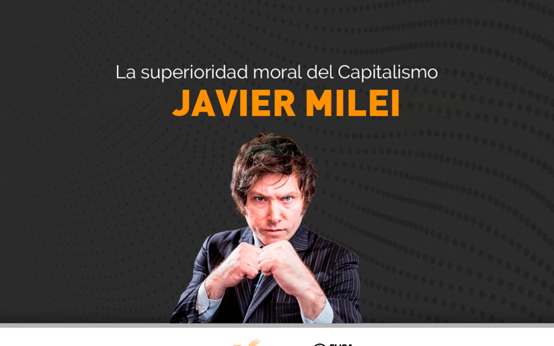 Se realizó la conferencia online de Javier Milei