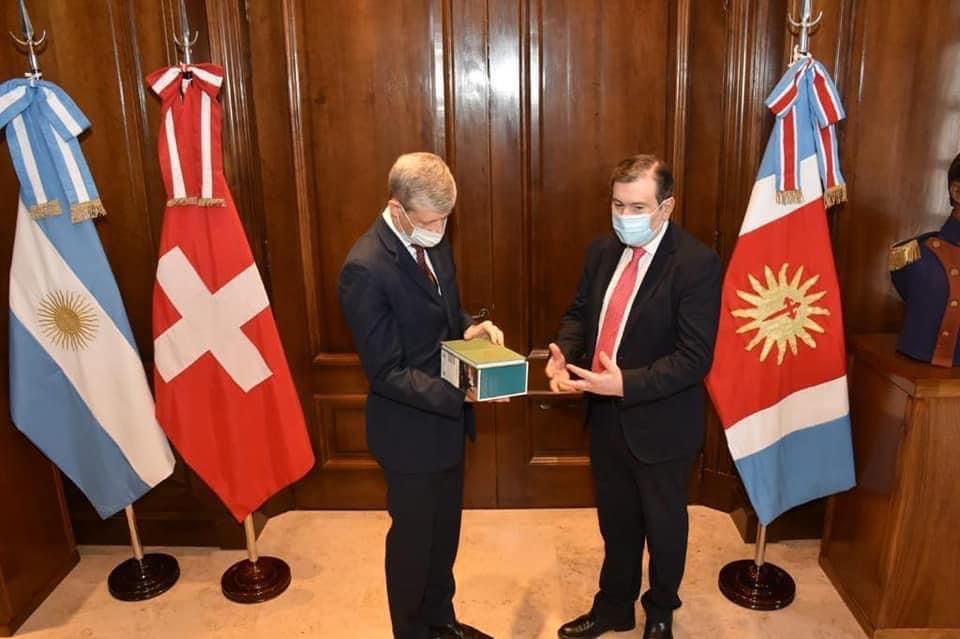 Diálogo Federal | El embajador de Suiza, Heinrich Schellenberg, visitó Santiago del Estero