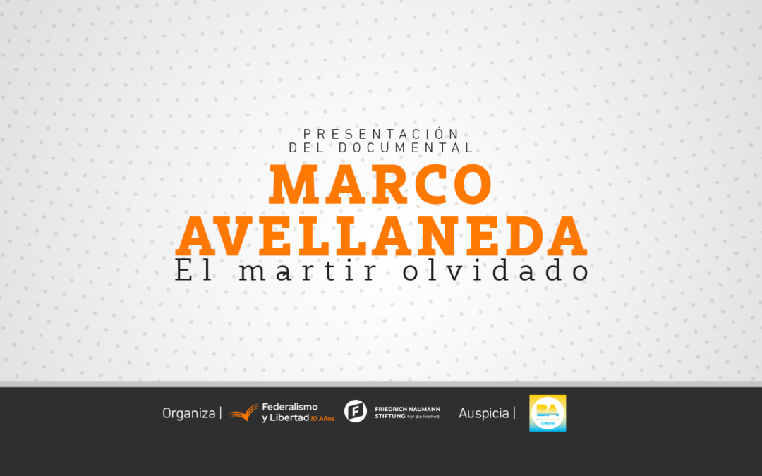 Presentación del documental “Marco Avellaneda, el mártir olvidado” en CABA