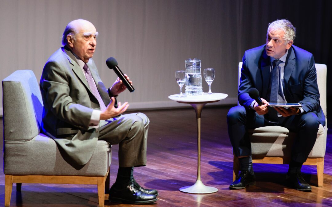 Julio Maria Sanguinetti inauguró el programa aniversario de FyL