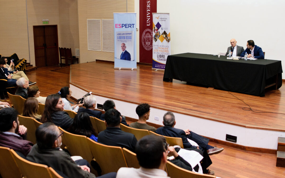 Presentación del libro “La Argentina deseada” de José Luis Espert