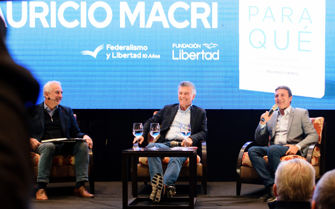Mauricio Macri presentó en Tucumán su libro ¿Para qué?