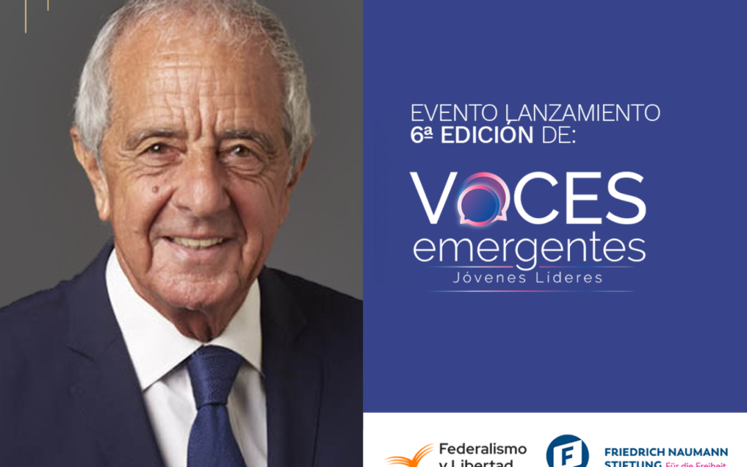 Rodolfo D’Onofrio en el lanzamiento de la 6º edición de Voces emergentes